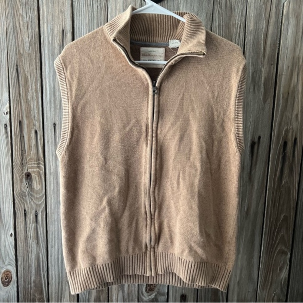 Original Weatherproof Vintage Sweater Vest Zip Up